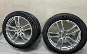 Michelin Pilot Alpin 5 SUV с дисками на porsche cayenne Алматы