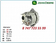 Генератор на John Deere 6068, 750c, 450c 0120489481 Алматы